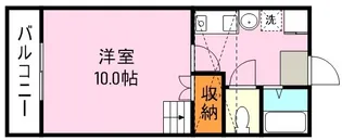 フェアリー桜ヶ丘【0201号室】の間取り