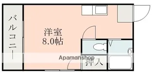 シャトレー上本町【301号室】の間取り