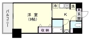 リードIN南郡元【7-D号室】の間取り