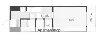 藤川ビル【302号室】の間取り