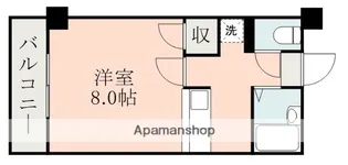 コスモ郡元【4階】の間取り