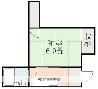 オーシャンマンション【101号室】の間取り
