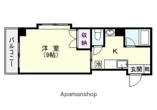 エルソレイユ高麗【2階】の間取り