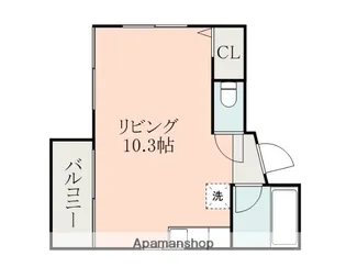 ヒロヤビル【3階】の間取り
