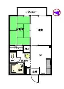 鹿児島県鹿児島市宇宿5丁目【アパート】の間取り