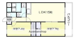 エクセル【4階】の間取り