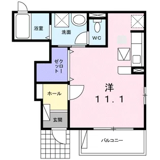 フェリーチェ【1階】の間取り