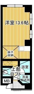 メゾンドブランシュ南林寺【3階】の間取り