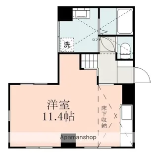 メゾンドブランシュ南林寺【4階】の間取り