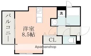 SUN RISE 葉月館【2階】の間取り