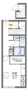 レオパレスSAKURA【2階】の間取り