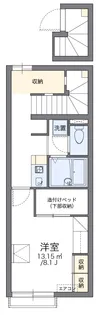 レオパレス出水【2階】の間取り