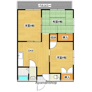 カーサプリマ【301号室】の間取り