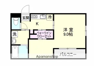 プランドールA【3階】の間取り