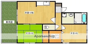 モンリベルテ【1階】の間取り