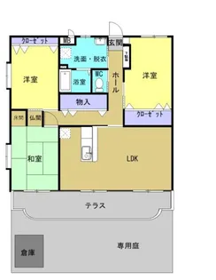 黒木ビル【101号室】の間取り