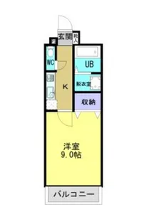 ユーミー隼人ビル【3階】の間取り