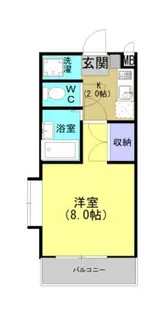MT.Fきしゃば【203号室】の間取り