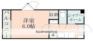 唐湊NⅡビル【3階】の間取り