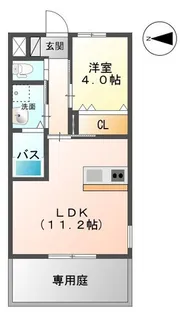 MARK【1階】の間取り