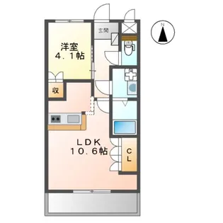 エスペラント・J【1階】の間取り