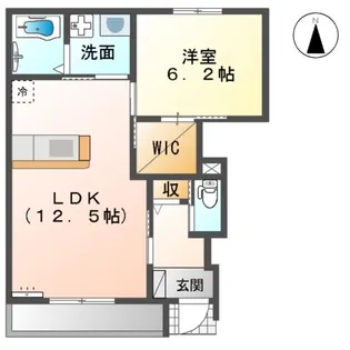 ロングアイランドヒルズマンションⅡ【103号室】の間取り