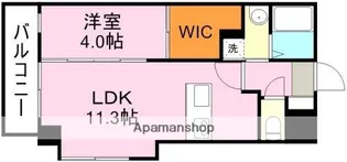 BAYSIDE MARINA【3階】の間取り