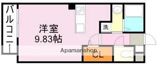サンライズ東谷山【3階】の間取り