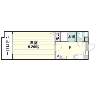 アーバン上荒田【0405号室】の間取り