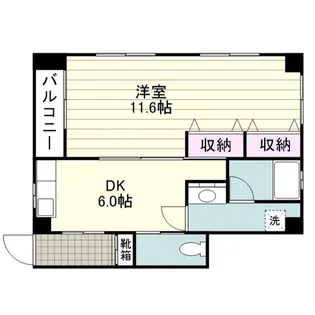 Y.M.R【0101号室】の間取り