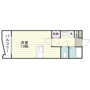 SPACE20【0402号室】の間取り