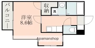 鹿児島県鹿児島市宇宿1丁目【マンション】の間取り