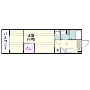 アーデルメゾン【0308号室】の間取り