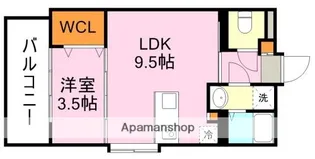 LEAD IN AIS鹿大前【5階】の間取り