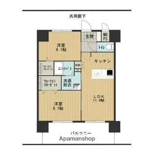 ステーションMAY【3階】の間取り