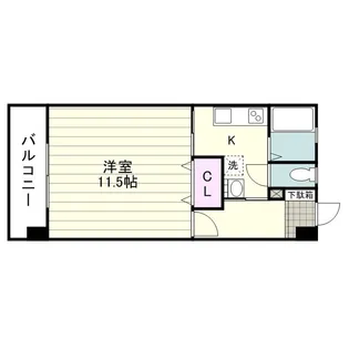 レジデンス平田 Ⅲ【0203号室】の間取り