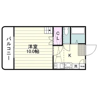 フェアリー桜ヶ丘【0103号室】の間取り