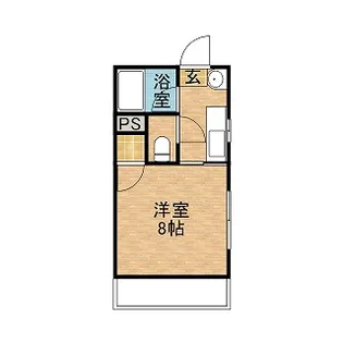 グレイス鴨池壱番館【306号室】の間取り