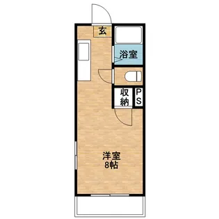 ロゼーヌ唐湊【305号室】の間取り