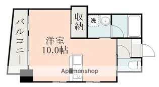 鹿児島県鹿児島市松原町【マンション】の間取り