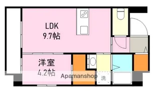 CLARE GRACE荒田【5階】の間取り