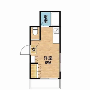 ビッグバーンズマンション東谷山【302号室】の間取り