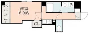 SーRESIDENCE 鴨池 PRIMO【0801号室】の間取り