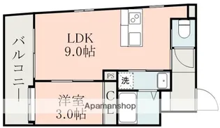 メゾン・ド・モンレアル【2階】の間取り
