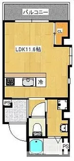 IRISSPIRA与次郎TERRACE【4階】の間取り