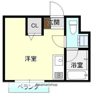 シャルマン・小松原【32号室】の間取り