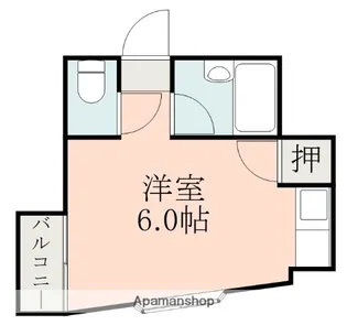 プランドール【302号室】の間取り