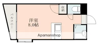 サンパティーク下荒田【1階】の間取り