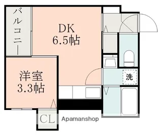 ZEROみやた通り【1階】の間取り