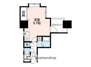 カノープス上之園【303号室】の間取り